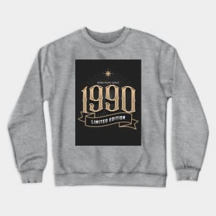 Birth Year 1990 Crewneck Sweatshirt